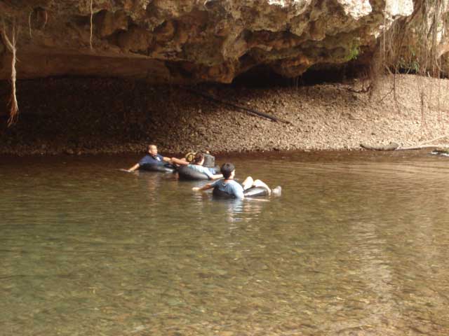 Belize Tourist Cave Tubing